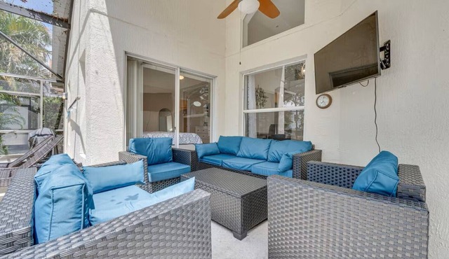 Gulf View W/Pool and Hot Tub Vacation Home In Haines City, FL - Southern Dunes