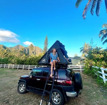 Island Style Rooftop Camper fully equipped Fj Cruiser