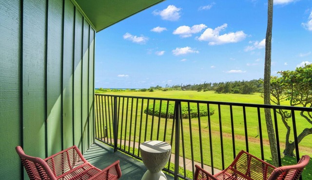 Kauai Beach Resort Ocean View | Pools, Waterslide, Hot Tub, Spa, King Bed, AC