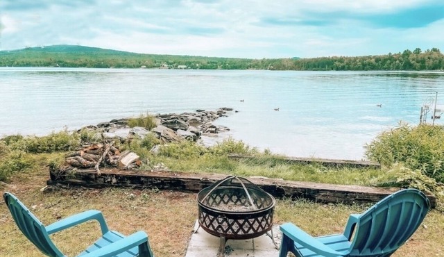 Lakeside cottage, close to town, large lot, 300+ft of Moosehead Lake frontage