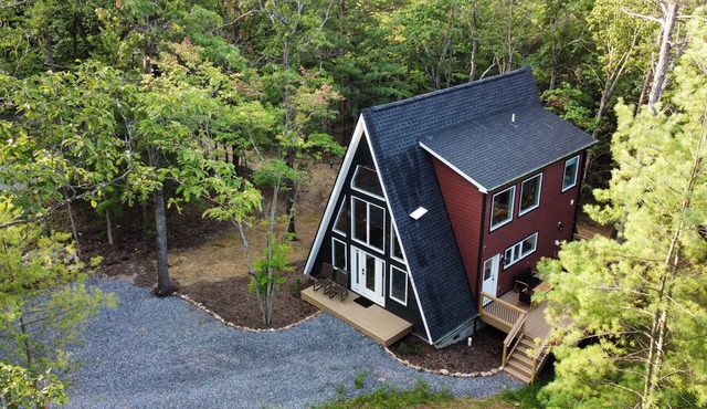 Modern A-Frame Cabin in the Heart of the Shenandoah Valley