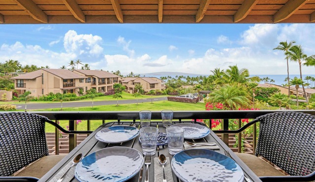 Ocean and Molokini Views by Beach - Wailea Ekahi 13D