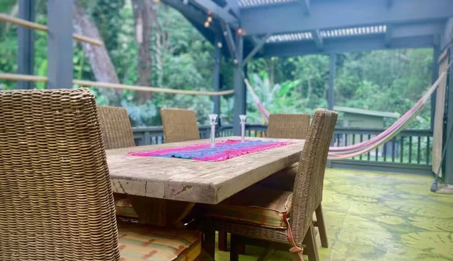 Ocean View Solar-Powered Jungle Retreat