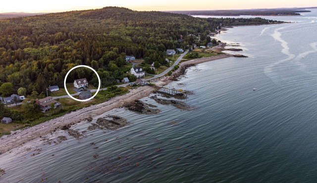 Ocean view tranquil cape in Steuben