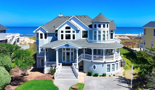 OCEANFRONT, 9 BRs, Private Pool, Theater Rm, Rec Rm, Ocean Views, PI134, Heavenly Dayz