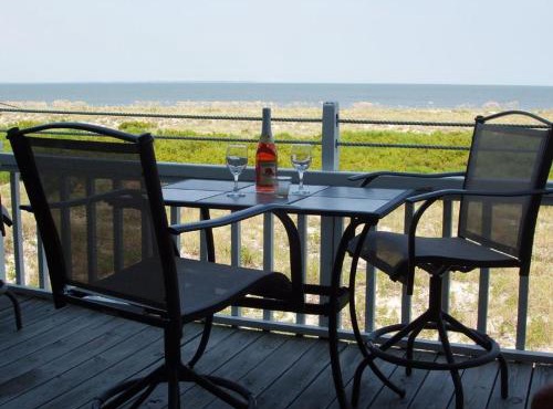 OCEANFRONT DECK! Villa with Awesome Views! Book Now! in Harbor Island