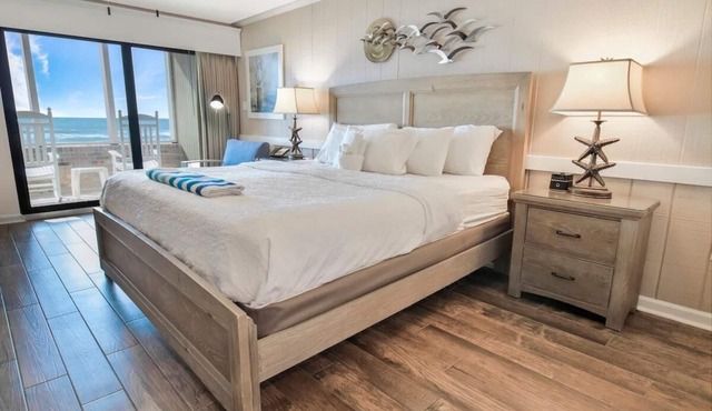 Oceanfront Escape with Private Porch 1st Floor