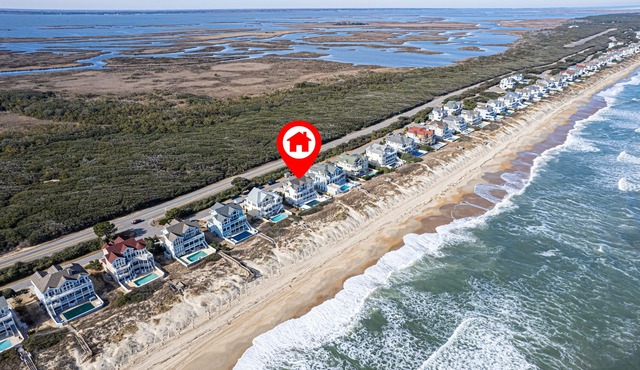 Oceanfront, Game Room, Decks, Heated Pool, Hot Tub, Ocean Views, Fully Loaded