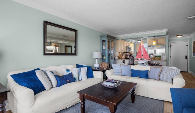 Oceanfront! Private Beach Access. Prime location, building A-main pool & complex in Indian Beach