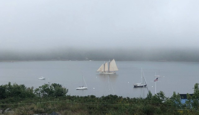 Panaramic Somes Sound Ocean and Mountain View