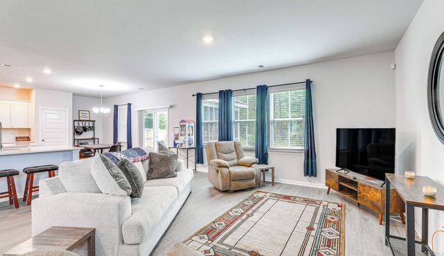 Patio & Backyard: Spacious Home in Moncks Corner in Moncks Corner