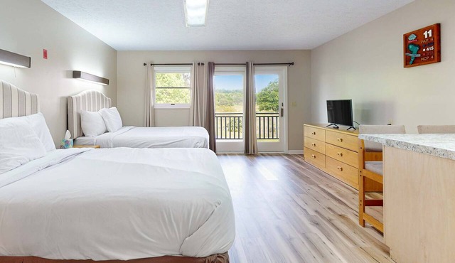 Peaceful Studio, Sleeps 4, Gym, Near Douglas Lake