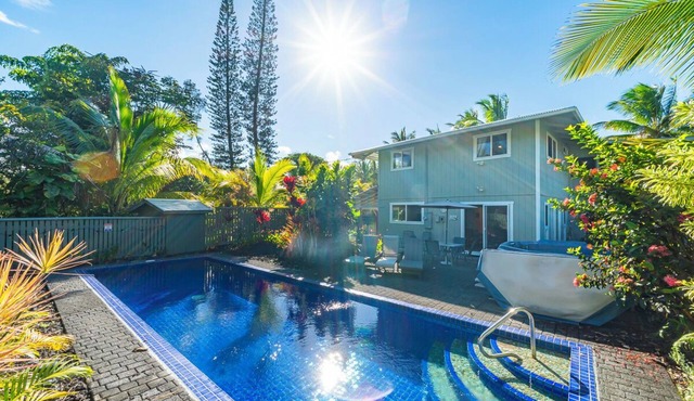 Private Pool Hot Tub 4BR Rainforest Retreat