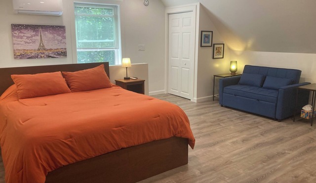 Private studio nestled in woods outside Portland in Westbrook