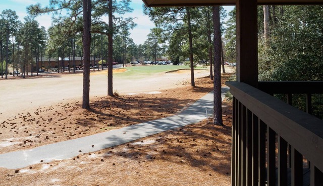 Quiet Condo on Golf Course with EV Plug near Pinehurst