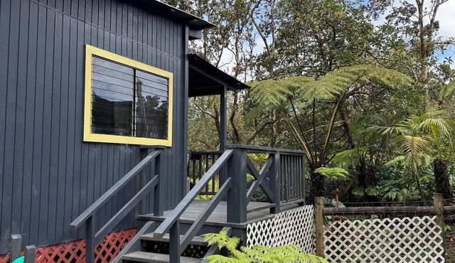 Rainforest Studio in Volcano- 3miles from National Park