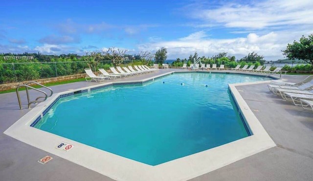Relax Poolside in Lihue After Island Adventures