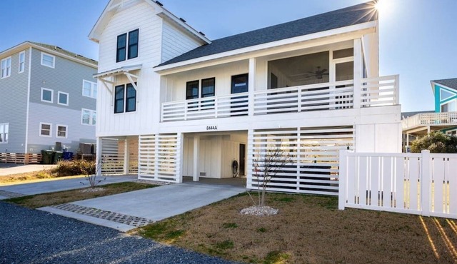 Rum-DCA 600 ft to Beach, with Hot Tub and Backyard