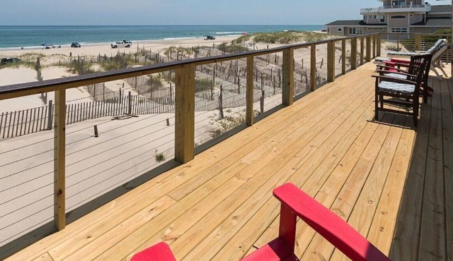 Salty Anchor oceanfront sunrise Carova4WD only! Pets not allowed!