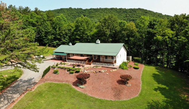 Secluded home on 24 acres