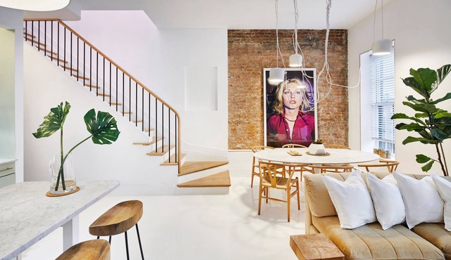 Solar Powered Brownstone w/treetop terrace