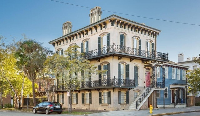 Sprawling Downtown Estate with Courtyard & Private Parking by Lucky Savannah in Savannah