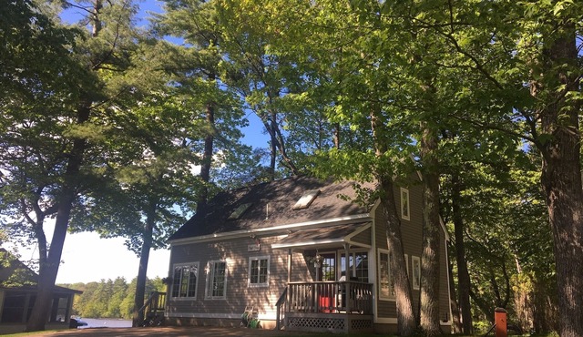 Steps from the beach on Sebago Lake Basin in Windham