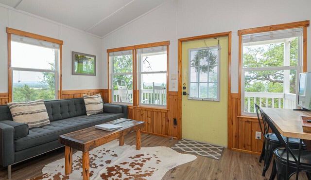 Summer Escape with Swim Hole and Golf Cart Rental in Spring Branch