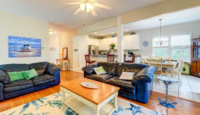 Surf City Vacation Rental Walk to Beach!