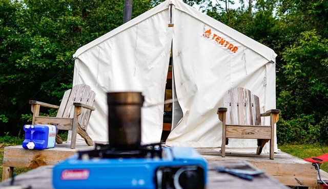 Tentrr State Park Site - Maine Lamoine State Park - Single Camp