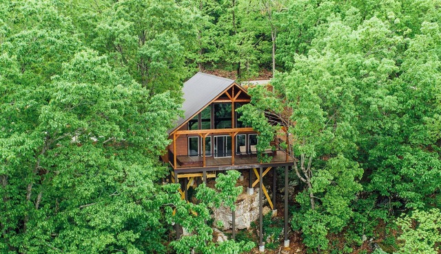 The Foxfire Cabin - Tree-top Getaway