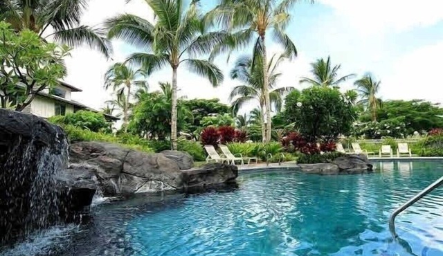 Tropical Ground Floor Unit at Mauna Lani Palm Villas w/Beach Club Access