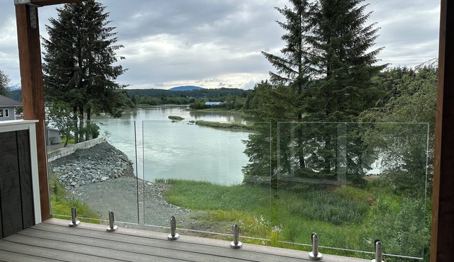 Water and mountain view’s in charming Juneau