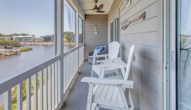 Waterfront Condo w/Views & Pool in Little River