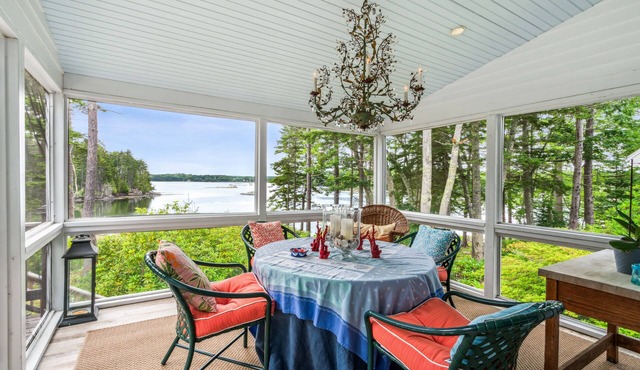 Waterfront Private Estate Located On 5-Acre Peninsula With Dock And Mooring