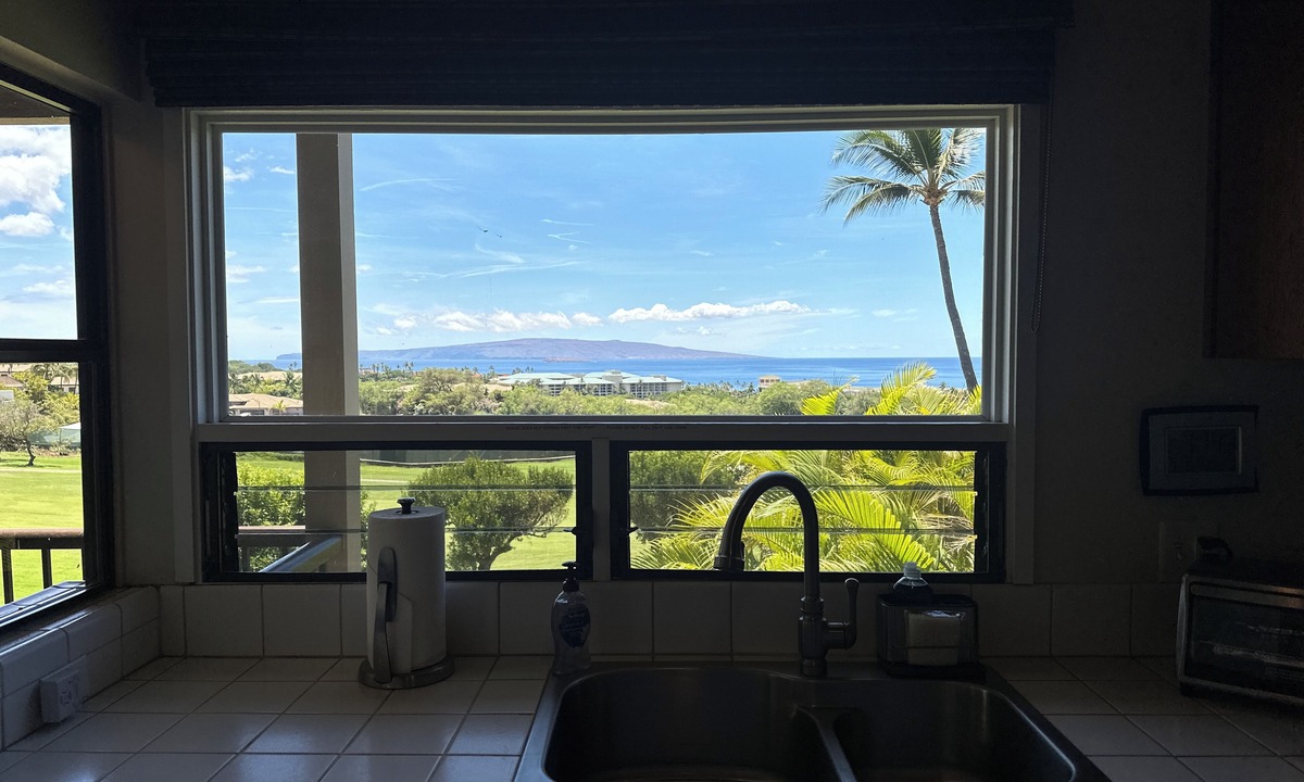 Wailea Condo | Wailea Ekolu #306 Panoramic Ocean Views on Wailea Golf Course, Wifi, A/C