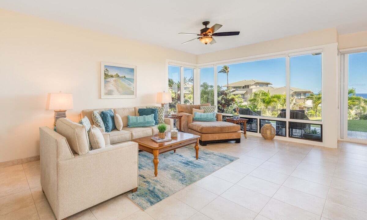 Napili Condo | Kapalua Bay Villa 33G2 Renovated 1BD OceanFront Villa w Pool AC