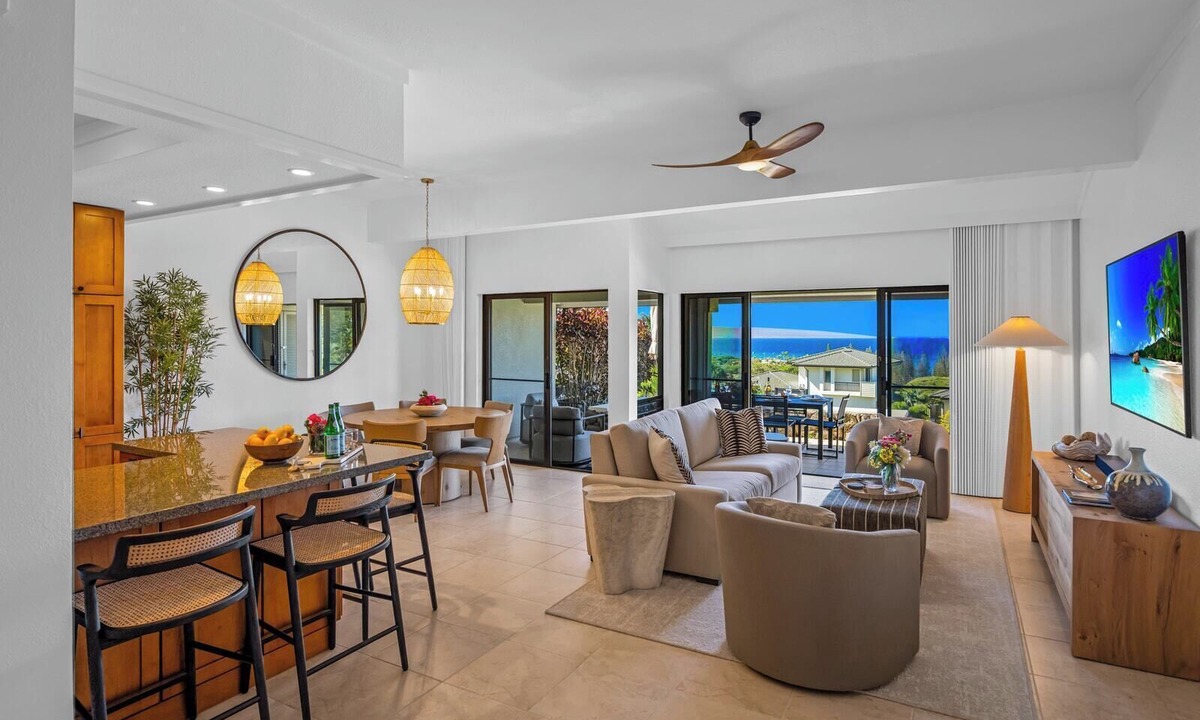 Kapalua Condo | Kapalua Golf Villas | Ocean View 2 BR, Sleeps 6 | Car Incl. w/6+ Nights | KGV-24P7 by KBM