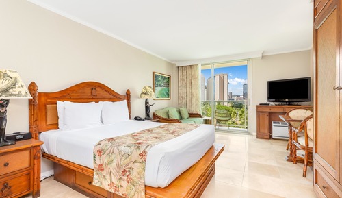 Room, 1 Queen Bed with Sofa bed, City View