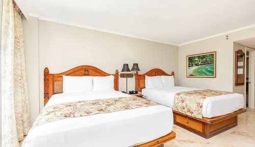 Studio, 2 Queen Beds, Kitchenette, City View