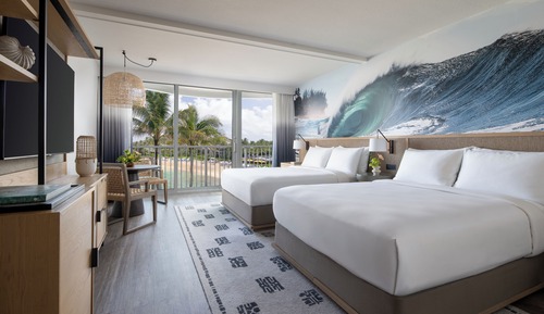 Room, 2 Queen Beds, Ocean View (Mobility/Hearing Accessible, Tub)