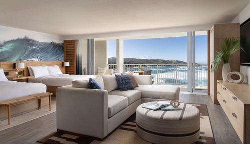 Suite, Multiple Beds, Oceanfront (Mobility/Hearing Access, Roll-in Shwr)