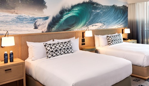 Room, 2 Queen Beds, Balcony, Ocean View