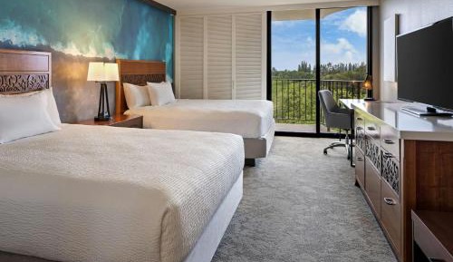 Guest room, 2 Queen, Resort view, Balcony