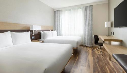 Queen Room with Two Queen Beds and City View