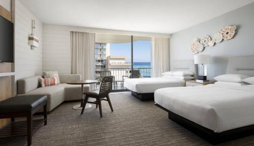 Premium Ocean View, Guest room, 2 Double, Kealohilani Twr