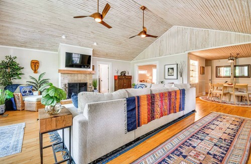 Asheville Cottage | Mtn Views, Deck, Porches & Patio: Asheville Escape
