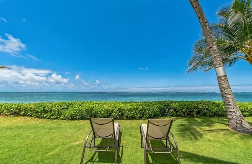 Punaluu Condo | Beachfront Condo with Amazing View