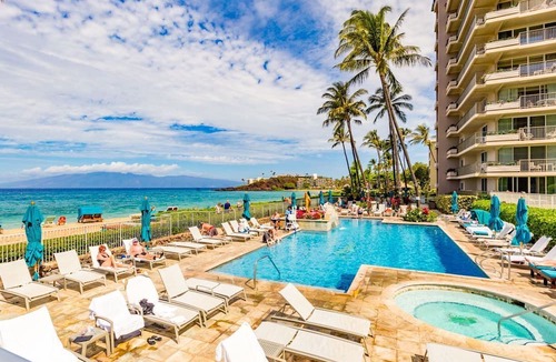 Kaanapali Condo | Maui Resort Rentals: The Whaler 212 - Gorgeous Remodel, 1BR/2BA w/Ocean and West Maui Mountain Views!