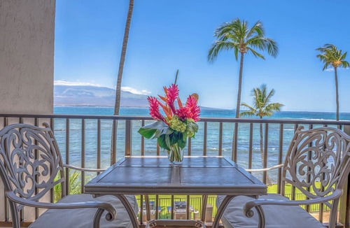 Maalaea Condo | *Lauloa 304* Maui Prime Oceanfront Condo, A/C!